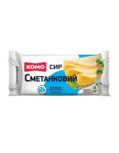Сир Сметанковий Комо 150г 50%жиру