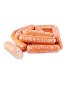 Сосиски З сиром п/а 1с Г/У п/а 35