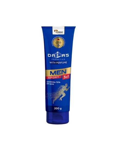 Шампунь-гель для душа 3в1 sport 200мл