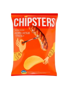 Чіпси картопляні зі смаком Кабаноси ТМ CHIPSTER`S 130г
