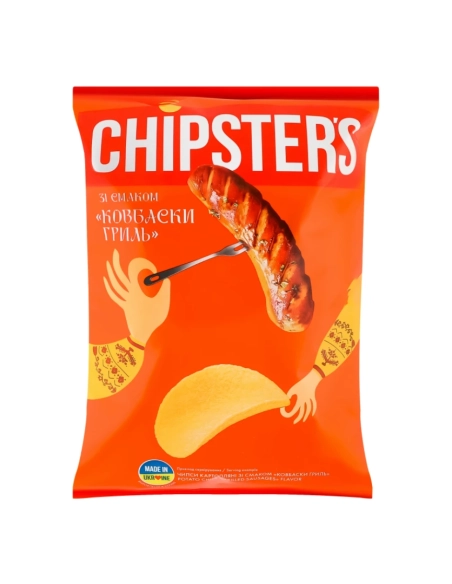 Чіпси картопляні зі смаком Кабаноси ТМ CHIPSTER`S 130г