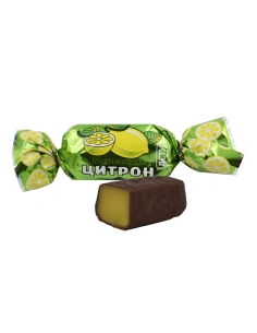 Цукерки глазуровані Цитрон 1кг