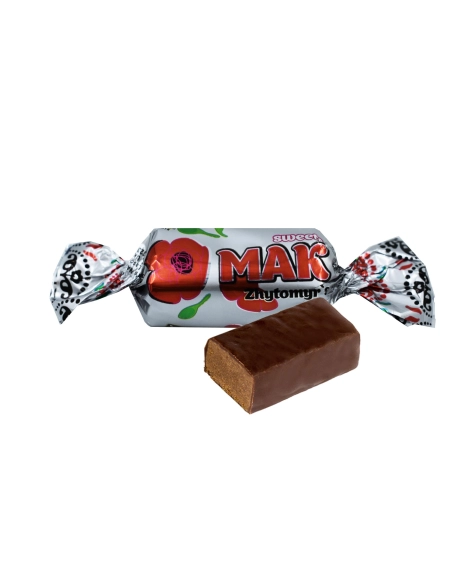 Цукерки Мак Житомирський глазуровані 1кг