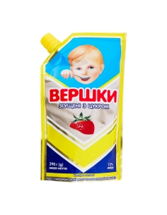 Вершки згущені з цукром д\п