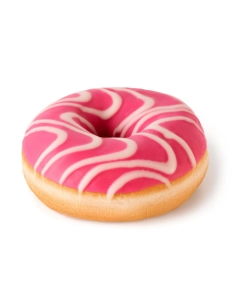 Пончик Donut з полуничною начинкою 65гр