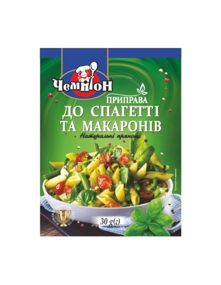 Приправа до спагетті та макарон 30г Чемпіон