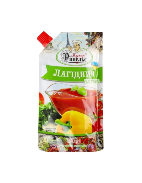 Кетчуп Лагідний дой-пак ТМ Кухар Рішелье 250г