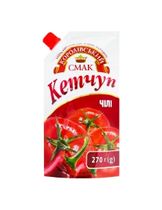 Кетчуп Чілі Королівський смак д\п 270г