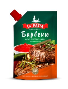 Соус Барбекю з прянощами ТМ LA Psta Per Primi 200г