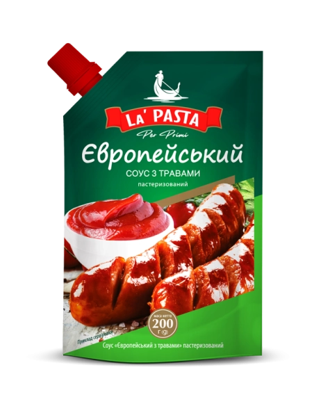 Соус Класичний Эвропейський з травами ТМ La Pasta Per Primi 200г