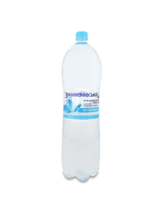 Вода Знаменівська негаз.1,5л