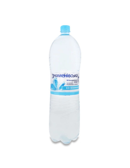 Вода Знаменівська негаз.1,5л