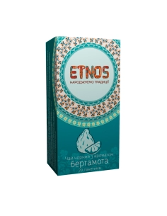 Чай зелений байховий дрібний з ароматом бергамота ТМ ETNOS 20 1,5г