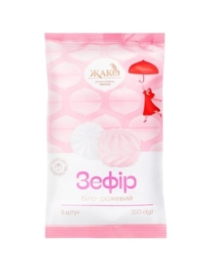 Зефір Біло-рожевий ЖАКО