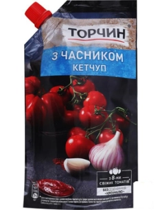 Кетчуп торчин з часником
