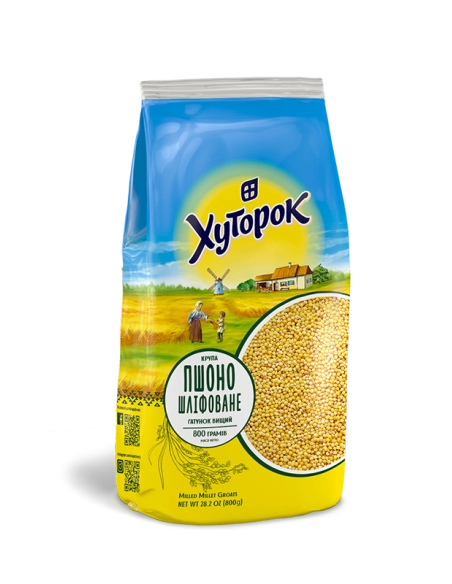 Крупа пшено ТМ хуторок 800г