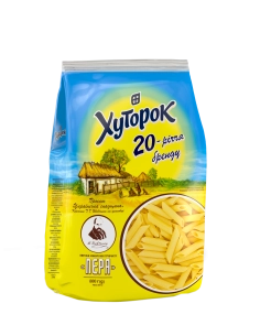 Макаронні вироби "Трубочки" ТМ "Хуторок" 800г.