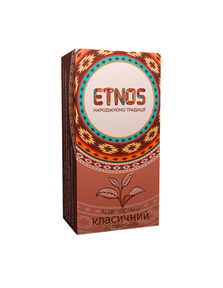 Чай чорний байховий дрібний ТМ ETNOS 20 1,5г