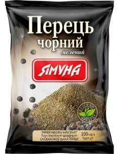 Перець чорний молотий ТМ Ямуна 10г