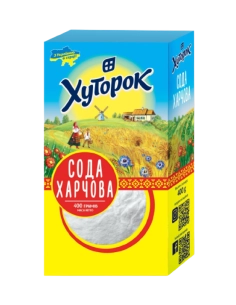 Сода харчова ТМ Хуторок 400г