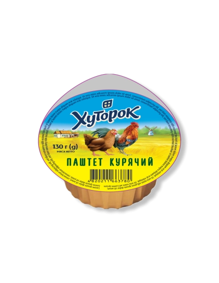 Паштет курячий ТМ Хуторок 130г