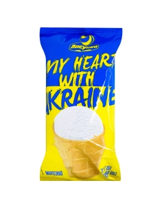 Морозиво Ласунка Стакан MY HEART WITN UKRAINE 70гр